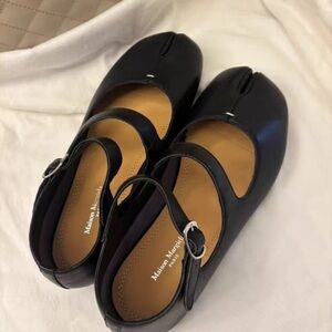 Maison Martin Margiela Black Tabi Flats